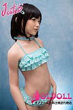 【宣伝画像yohoshiの職人メイク】J cute  133cm バスト平 Yui(唯)ちゃん 貧乳 宣伝画像髪の毛植毛あり フルシリコンドール ロリータ 等身大リアルラブドール