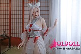 Jiusheng doll  新作ボディー 152cm Eカップ #Yumeヘッド(ROS) ホワイト肌色 フルシリコン製 等身大リアルラブドール