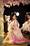 中秋節写真 SHEDOLL 洛小乙2.0（luoxiaoyi） 148cm Cカップ フルシリコンドール 宣伝画像口開閉機能付き 等身大リアルラブドール