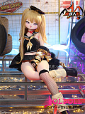【新品キャンペーン 一つ硬めビニールヘッド+一つ軟性tpeヘッド】MOZU DOLL 130cm 新作ヘッド贝蒂(Betti)ちゃん+TPE製ボディ ロリータアニメドール ソフトビニール製ヘッド 等身大ラブドール 宣伝画像と同じ制服も付属