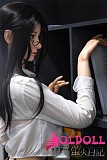 蛍火日記 165cm Cカップ 渡情（duqing）ヘッド  宣伝画像硬めヘッド フェラ可能 職人メイク 教師制服ラブドール フルシリコン製 開閉機能選択可能 リアルドール 塗装加工あり
