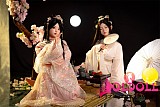 中秋節写真 SHEDOLL 洛小乙2.0（luoxiaoyi） 148cm Cカップ フルシリコンドール 宣伝画像口開閉機能付き 等身大リアルラブドール