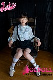 J cute フルシリコン製ドール ヘッド美郁(Miku/AGD08) 149cm バスト平  貧乳 等身大リアルラブドール