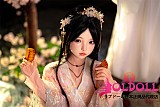 中秋節写真 SHEDOLL 洛小乙2.0（luoxiaoyi） 148cm Cカップ フルシリコンドール 宣伝画像口開閉機能付き 等身大リアルラブドール