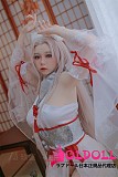Jiusheng doll  新作ボディー 152cm Eカップ #Yumeヘッド(ROS) ホワイト肌色 フルシリコン製 等身大リアルラブドール