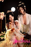 中秋節写真 SHEDOLL 洛小乙2.0（luoxiaoyi） 148cm Cカップ フルシリコンドール 宣伝画像口開閉機能付き 等身大リアルラブドール