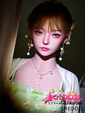 【 宣伝画像リアル皮膚メイク付き】SHEDOLL 江小婉（jiangxiaowan） ちゃん 165cm Eカップ ros口開閉機能選択可能 等身大リアルラブドール