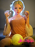 SHEDOLL 朵朵（duoduo） 148cm Cカップ 宣伝画像口開閉機能付き フルシリコンドール 等身大リアルラブドール