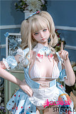 SHEDOLL 南溪（nanxi）メイク③ヘッド 150cm Bカップ 宣伝画像フルシリコン製 等身大リアルラブドール