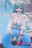 アニメドール wmdoll 157cm Bカップ#Y015ヘッド ソフトビニール製ヘッド+シリコン製ボディ 等身大リアルラブドール