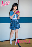 J cute 137cm バスト平  AGD19 萌咲（もえ）ヘッド フルシリコンドール ろり系 等身大リアルラブドール
