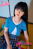 J cute 137cm バスト平  AGD19 萌咲（もえ）ヘッド フルシリコンドール ろり系 等身大リアルラブドール