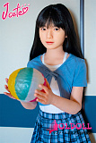 J cute 137cm バスト平  AGD19 萌咲（もえ）ヘッド フルシリコンドール ろり系 等身大リアルラブドール