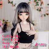 guavadoll（グアバ）番石榴 153cm Eカップ BJD01ヘッド  ビニール（PVC）ヘッド+TPEボディ 1：1 等身大ラブドール ジョイントM16 他社と交換可能 138-150ＣＭのボディに適用 ナチュラル肌色