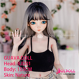 guavadoll（グアバ）番石榴 153cm Eカップ BJD01ヘッド  ビニール（PVC）ヘッド+TPEボディ 1：1 等身大ラブドール ジョイントM16 他社と交換可能 138-150ＣＭのボディに適用 ナチュラル肌色