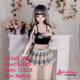 guavadoll（グアバ）番石榴 153cm Eカップ BJD01ヘッド  ビニール（PVC）ヘッド+TPEボディ 1：1 等身大ラブドール ジョイントM16 他社と交換可能 138-150ＣＭのボディに適用 ナチュラル肌色