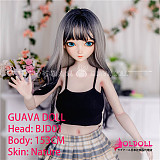 guavadoll（グアバ）番石榴 153cm Eカップ BJD01ヘッド  ビニール（PVC）ヘッド+TPEボディ 1：1 等身大ラブドール ジョイントM16 他社と交換可能 138-150ＣＭのボディに適用 ナチュラル肌色
