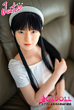 J cute 137cm バスト平  AGD19 萌咲（もえ）ヘッド フルシリコンドール ろり系 等身大リアルラブドール