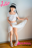 J cute 137cm バスト平  AGD19 萌咲（もえ）ヘッド フルシリコンドール ろり系 等身大リアルラブドール