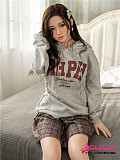 Real girl 168cm Eカップ ヘッド 小七（xiaoqi) フルシリコンドール ボディ素材TPE/シリコン選択可能 【C工場】等身大リアルラブドール