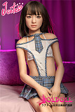 J cute 137cm バスト平  AGD19 萌咲（もえ）ヘッド 軟性シリコンヘッド＋tpeボディ ろり系 等身大リアルラブドール