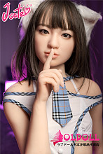 J cute 137cm バスト平  AGD19 萌咲（もえ）ヘッド 軟性シリコンヘッド＋tpeボディ ろり系 等身大リアルラブドール