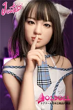 J cute 137cm バスト平  AGD19 萌咲（もえ）ヘッド 軟性シリコンヘッド＋tpeボディ ろり系 等身大リアルラブドール