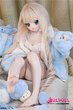 アニメドール wmdoll 85cm #S001ヘッド ミニドール ソフトビニール製ヘッド+TPE製ボディ 肩を竦める 等身大フィギュア リアルドール ラブドール BJD風メイク