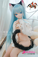 MOZU DOLL 115cm Aカップ 薄荷(bohe)ちゃん ソフトビニール製頭部 TPE製ボディ  ラブドール 宣伝画像と同じ制服も付属