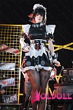 【2.2CFシリーズ】Bezlya DOLL 155cm Iカップ爆乳（155Ｍ） #K风铃ヘッド（メイク⑥）フルシリコン製 眉毛と睫毛植毛加工あり 等身大リアルラブドール
