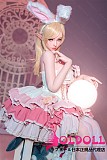 【2.2CFシリーズ】Bezlya DOLL 155cm Iカップ爆乳（155Ｍ） #卡利亚（kaliya）ヘッド（メイク①）フルシリコン製 眉毛と睫毛植毛加工あり 等身大リアルラブドール