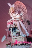 【2.2CFシリーズ】Bezlya DOLL 155cm Iカップ爆乳（155Ｍ） #卡利亚（kaliya）ヘッド（メイク①）フルシリコン製 眉毛と睫毛植毛加工あり 等身大リアルラブドール