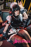 【2.2CFシリーズ】Bezlya DOLL 155cm Iカップ爆乳（155Ｍ） #K风铃ヘッド（メイク⑥）フルシリコン製 眉毛と睫毛植毛加工あり 等身大リアルラブドール