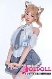 【2.2CFシリーズ】Bezlya DOLL 155cm Iカップ爆乳（155Ｍ）  #青棠ヘッド（メイク①） フルシリコン製 眉毛と睫毛植毛加工あり 等身大リアルラブドール