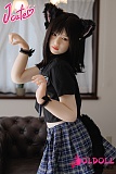 J cute 掲載画像AGD10 陽葵ちゃん シリコンヘッド＋新型tpeボディ149cm バスト平 制服コスプレ ろり系 等身大リアルラブドール