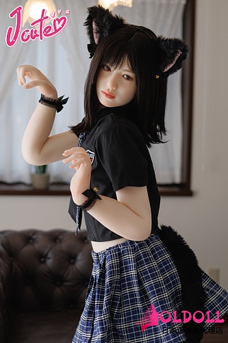 J cute 掲載画像AGD10 陽葵ちゃん シリコンヘッド＋新型tpeボディ149cm バスト平 制服コスプレ ろり系 等身大リアルラブドール