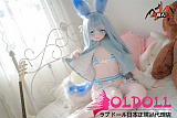 【新品キャンペーン 一つ硬めビニールヘッド+一つ軟性tpeヘッド】MOZU DOLL 130cm 新作ヘッド疾旋鼬(Chillet)ちゃん+TPE製ボディ ロリータアニメドール ソフトビニール製ヘッド 等身大ラブドール 宣伝画像と同じ制服も付属
