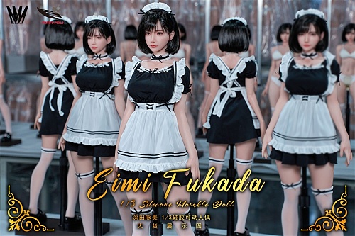 【在庫切れ】家庭教師制服無料に付き【先行販売】Mini Doll ミニドール AV女優 Eimi Fukada（深田えいみ） Max Milk Studio & Man You 1/3 シリコンドール アクションフィギュア ラブドール リアルドール