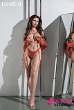 FANREAL 最新作ボディ 170cm Dカップ Kellyヘッド フルシリコン製 等身大 ラブドール  リアルドール
