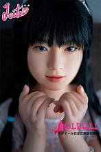 J cute 137cm バスト平  AGD19 萌咲（もえ）ヘッド 掲載画像は植毛タイプ フルシリコンドール ろり系 等身大リアルラブドール