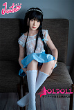 J cute 137cm バスト平  AGD19 萌咲（もえ）ヘッド 掲載画像は植毛タイプ フルシリコンドール ろり系 等身大リアルラブドール