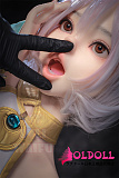My Loli Waifu(MLWDOLL) フルシリコン製148cm Bカップ #60B ALIヘッド ROS口開閉機能付き 等身大リアルラブドール