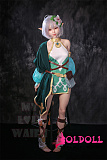 My Loli Waifu(MLWDOLL) フルシリコン製148cm Bカップ #60B ALIヘッド ROS口開閉機能付き 等身大リアルラブドール