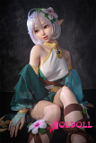My Loli Waifu(MLWDOLL) フルシリコン製148cm Bカップ #60B ALIヘッド ROS口開閉機能付き 等身大リアルラブドール