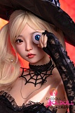 ハロウィン SHEDOLL 洛小乙2.0（luoxiaoyi） 148cm Cカップ 宣伝画像フルシリコン製 ROS口開閉機能付き 等身大リアルラブドール 初心者向け