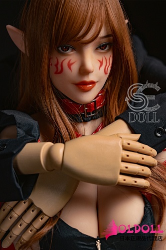 ハロウィンメイク SEDOLL 158cm Dカップ  Head#022 Samantha.E  TPE製等身大リアルラブドール
