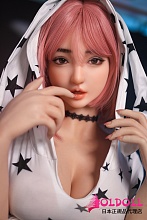 JYDOLL フルシリコン製ラブドール 163cm Fカップ #ヘッド幕汐(muxi)ちゃん 口開閉機能選択可能  睫毛と眉毛植毛あり