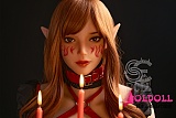 ハロウィンメイク SEDOLL 158cm Dカップ  Head#022 Samantha.E  TPE製等身大リアルラブドール