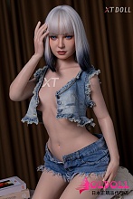 XTDOLL 最新作 161cm Bカップ Natalie Silicone(XT-31-B)ヘッド 口開閉機能対応可能 宣伝画像フルシリコンドール 等身大リアルラブドール