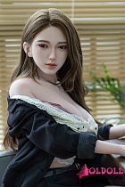 Real girl 168cm Eカップ DS17ヘッド OL風 宣伝画像TPEボディ+シリコンヘッド ボディ素材TPE/シリコン選択可能 【C工場】等身大リアルラブドール